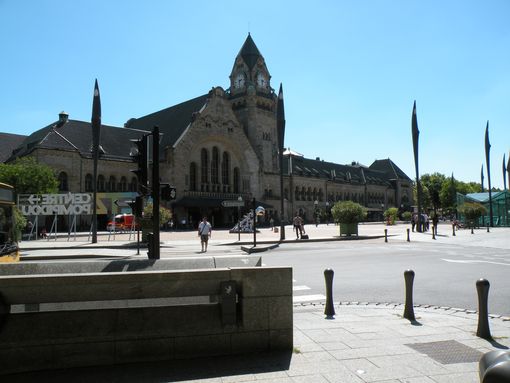  vue générale de la gare